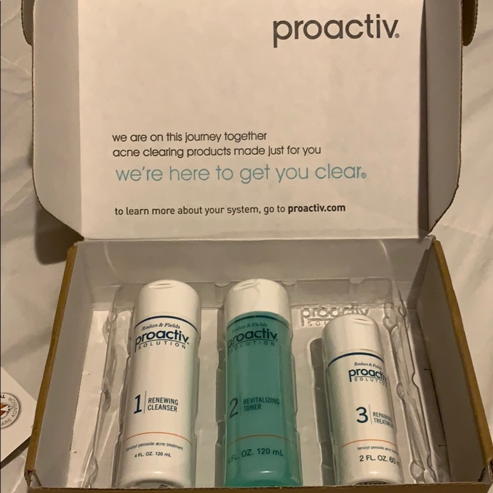 Proactive 3-step skin care routine